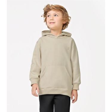 Imagem de Moletom Infantil Com Capuz Trick Nick Bege, 6, Bege