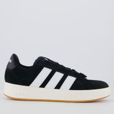Imagem de Tênis Adidas Grand Court Alpha Feminino Preto e Off White, 37