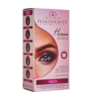 Imagem de Phállebeauty - Henna Acabamento Para Sobrancelhas Preto