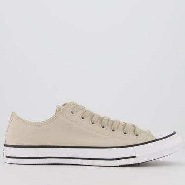 Imagem de Tênis Converse All Star Chuck Taylor Feminino Bege e Dourado, 38