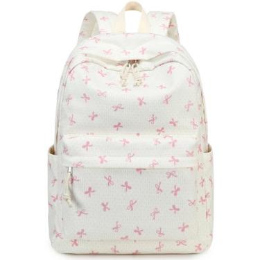Imagem de Mochila escolar Bluboon para meninas adolescentes, veludo cotelê, lapt