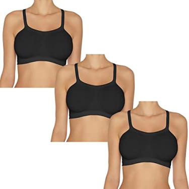 Imagem de Kit c/ 3 Bandini Hanes Sem Costura, Preto, P