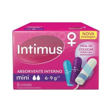 Imagem de Absorvente Interno Intimus Mini 08 Unidades