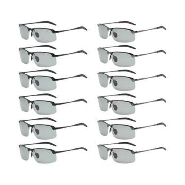 Imagem de Óculos De Sol Fotocromáticos Polarizados UV400 Chameleon Para Direção 