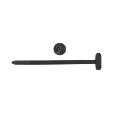 Imagem de Abraçadeira De Nylon Reforçada Com Fivela E Botão, Fixadores Plásticos