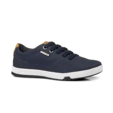 Imagem de Sapatênis Infantil Masculino Microfibra Navy Pegada 370418-05-Masculino
