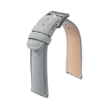 Imagem de Pulseira De Relógio Masculina De Couro Camurça Vintage Macio Com Liber