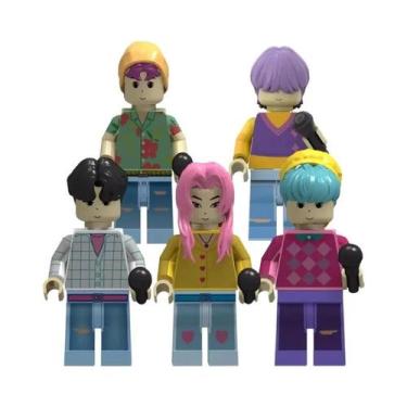 Imagem de Rumi KPop Demon Hunters Blocos De Montar Brinquedo Modelo De Plástico 