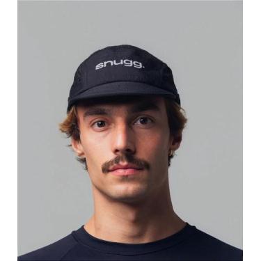 Imagem de Boné 5 Panel Aba Curta AirPro Preto - Leve e Respirável