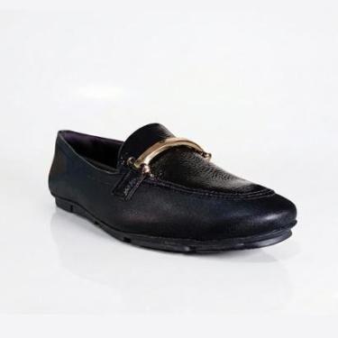 Imagem de Sapatilha Mocassim Comfortflex 25-63404 - Preto-Feminino