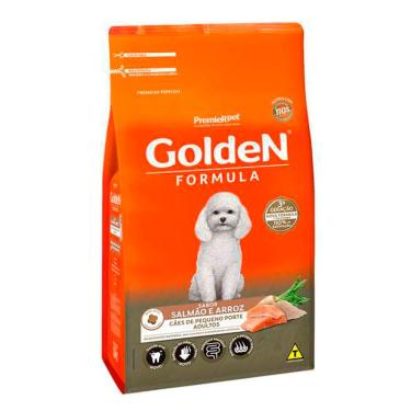 Imagem de Ração Premier Golden Fórmula Mini Bits para Cães Adultos Salmão e Arroz 10,1kg