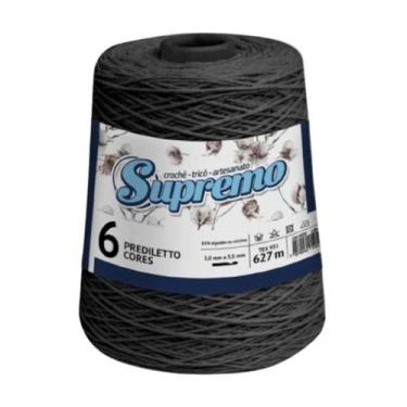 Imagem de Barbante Supremo Prediletto Cores Nº6 627 MT - Enovelar, 16 Chumbo