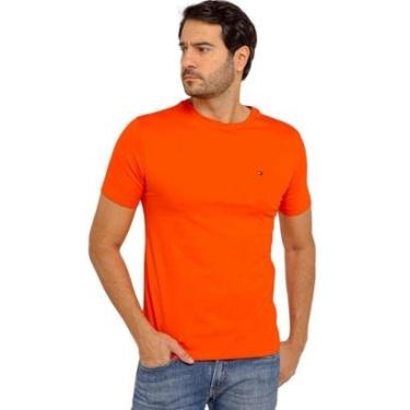 Imagem de Camiseta Tommy Hilfiger Ess Seasonal Reg Fit Solid Tee Bordô-Masculino