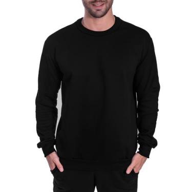 Imagem de Moletom Peluciado Blusão de Frio Grosso Alta Qualidade - LP Malhas Pre