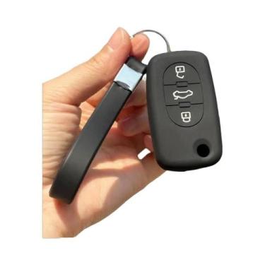 Imagem de Capa De Silicone Para Chave De Carro Audi, Organizador De Chaveiro Par