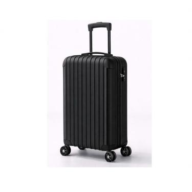 Imagem de Mala De Bordo Rígida Moderna Com Rodas 360° Viagem Elegante, Leve E Pronta Para Qualquer Destino - Preta