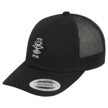 Imagem de Boné Rip Curl Search Icon Trucker Black Importado-Masculino