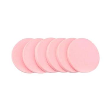 Imagem de Esponja Macia Para Base De Maquiagem 6 Peças, Puff Cosmético Para Uso 