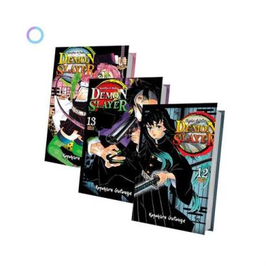 Imagem de Demon Slayer, Kimetsu No Yaiba  Mangá Volume 12 Ao 14 - KIT - Panini