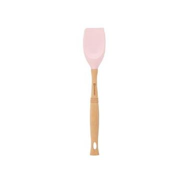 Imagem de ESPÁTULA LE CREUSET VENUS PRO MÉDIA EM SILICONE POWDER PINK 93007602231000