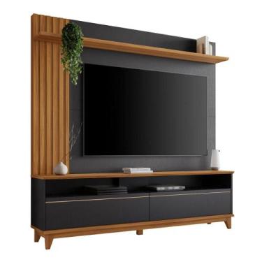 Imagem de Rack com Painel para TV até 65 Polegadas 2 Portas 2 Prateleiras NT 133