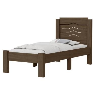 Imagem de Cama Solteiro MDF 195X94 cm Sofia Decmade