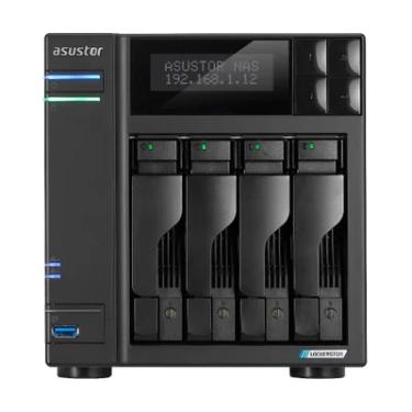 Imagem de Storage Nas Asustor Lockerstor 4 Gen2 As6704t Intel Celeron N5105 Quad-core 2.0ghz 4GB So-dimm Ddr4 4 Baias 80TB Torre