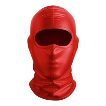 Imagem de Balaclava Touca Ninja Motoqueiro Anti Calor Proteção UV Camuflada Exér