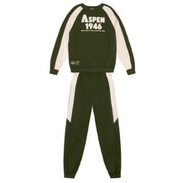 Imagem de Conjunto infantil menino moletom peluciado de skate Brandili-Masculino