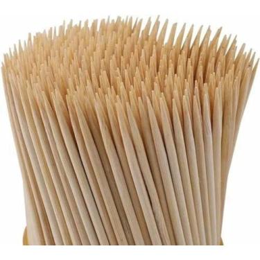 Imagem de Palito De Bambu Espeto P/ Churrasco 25cm- 5000un - ZENTRA IMPORTS