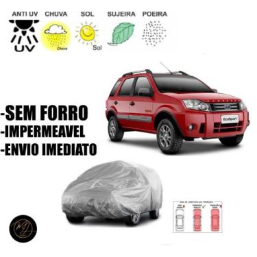 Imagem de Capa de Cobrir Carro ECOSPORT GG SEM FORRO- Impermeável e Proteção Com