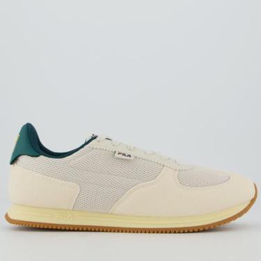 Imagem de Tenis Fila F-RETRO 2 Bege e Verde, 42