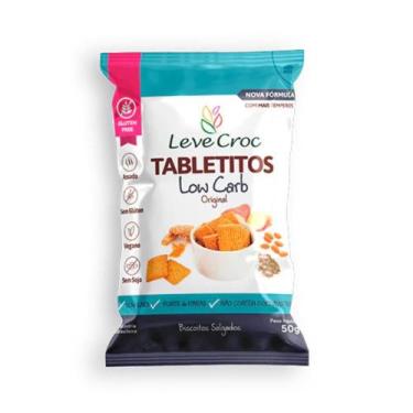 Imagem de Biscoito Low Carb Proteico Vegano Sem Glúten Snack Saudável Rico em Fi