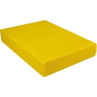 Imagem de Caixa Organizadora Padrao Camisa Amarelo - Dello
