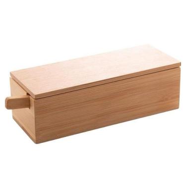 Imagem de Manteigueira com Espátula de Bambu Verona 18x7x5 cm - Lyor