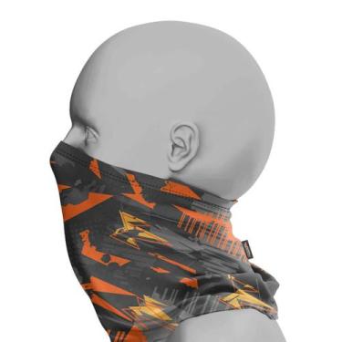 Imagem de Máscara Bandana Pesca Tube Neck Buff Monster 3X Color Mask Proteção So