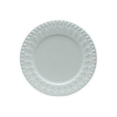Imagem de Sousplat de plastico petalas cinza - 36cm - LYOR, Único