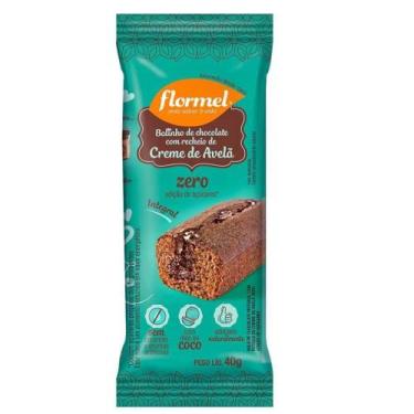 Imagem de Bolinho Integral Flormel Chocolate com Avelã 40g