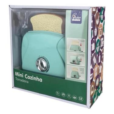 Imagem de Mini Torradeira Brinquedo Infantil Mini Cozinha Fênix Brinquedos - FEN