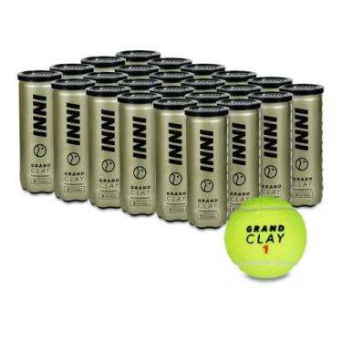 Imagem de Bola De Tênis Inni Grand Clay Caixa Com 24 Tubos - INNI Sports