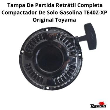 Imagem de Tampa De Partida Retrátil Completa Compactador De Solo Gasolina TE40Z-