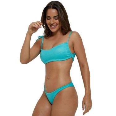 Imagem de Biquíni New Beach Blobs Feminino, Verde piscina, P