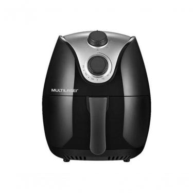 Imagem de Fritadeira Air Fryer sem Óleo Multilaser CE021 4L 1500W Preto 110V