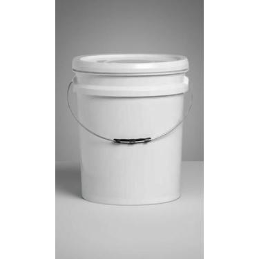 Imagem de Balde Plástico 20L Tampa Hermética Alça Metal - Congratulations Store