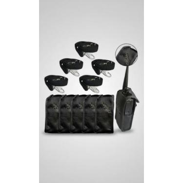 Imagem de Kit 5 Capas em Couro Para Rádio Comunicador - Congratulations Store