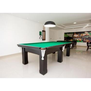 Imagem de Mesa de Sinuca Oficial - 2,83x1,55 - Nelson Bilhares, Verde