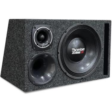 Imagem de Caixa Trio Som Automotivo Duto Regua Sub Bomber Atrack 750w - Diversos