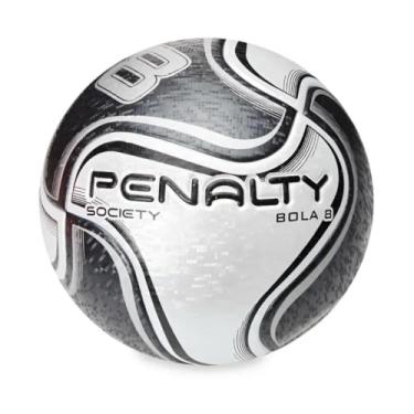 Imagem de Bola de Futebol Society Penalty Bola 8 X Branca e Preta