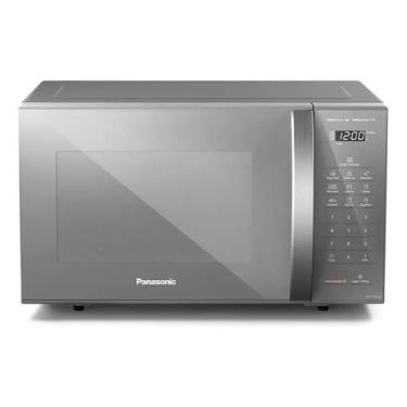 Imagem de Micro-ondas Nn-st55lmruk 27 Litros Prata Panasonic, Prata, 220V