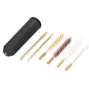 Imagem de Conjunto de escova de limpeza, limpador de escova portátil leve de cerdas para vaso para pia para casa para cozinha (embalagem de plástico preto, conjunto de 9 mm)